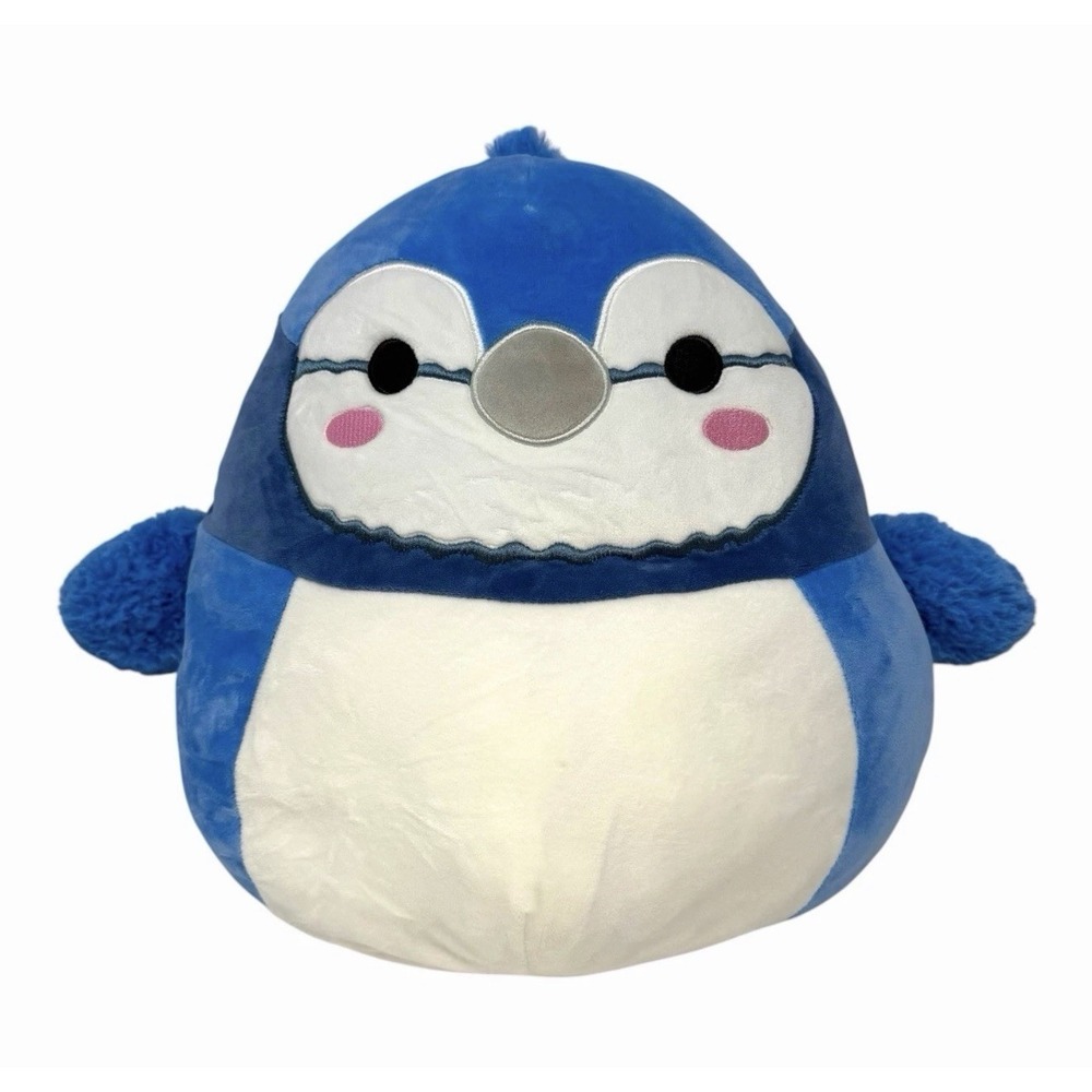 Squishmallows Babs The Blue Jay Pillow Buddy 12"